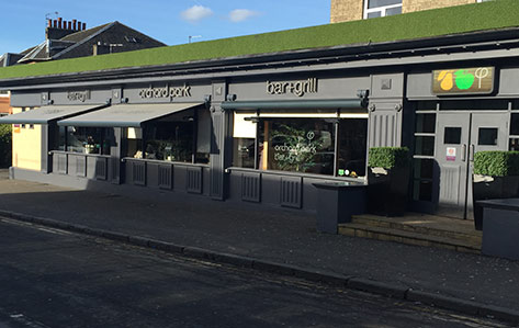 Orchard-Park-Bar-Grill-Giffnock--External-Redecoration Orchard-Park-Bar-Grill-Giffnock--External-Redecoration